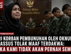 Istri Korban Pembunuhan oleh Oknum Kopassus Tolak Maaf Terdakwa: “Luka Kami Tidak Akan Pernah Sembuh”