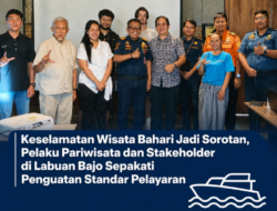 Stakeholder Labuan Bajo Perkuat Keselamatan Wisata Laut