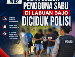 Dua Pemuda Pengguna Sabu di Labuan Bajo Diciduk Satresnarkoba