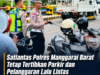 Satlantas Polres Mabar Tetap Tertibkan Parkir dan Pelanggaran Lalu Lintas di Labuan Bajo Meski Hari Libur