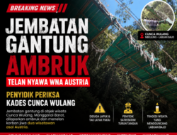 Jembatan Gantung Ambruk Telan Nyawa WNA Austria, Penyidik Periksa Kades Cunca Wulang