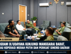 Pangdam IX/Udayana Kunjungi Manggarai Barat, Tinjau Koperasi Merah Putih dan Perkuat Sinergi Daerah