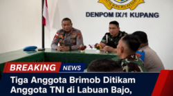 Tiga Anggota Brimob Ditikam Anggota TNI di Labuan Bajo, Kapolda dan Pangdam Pastikan Soliditas Tetap Terjaga