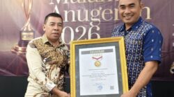 Kades Batu Cermin Marianus Yono Jehanu Raih Anugerah Tokoh Inspiratif Indonesia 2026 dari SMSI