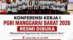 Konferensi Kerja I PGRI Manggarai Barat 2026 Resmi Dibuka Kadis Pendidikan 2 IMG 20260622 113717