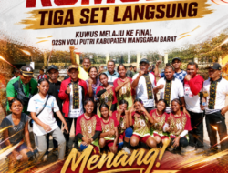 Tumbangkan Komodo Tiga Set Langsung, Kuwus Melaju ke Final O2SN Voli Putri Kabupaten Manggarai Barat