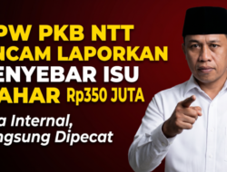 DPW PKB NTT Ancam Laporkan Penyebar Isu Mahar Rp350 Juta: Jika Internal, Langsung Dipecat
