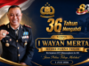 36 Tahun Mengabdi, Kompol I Wayan Merta Resmi Purna Tugas Bertepatan HUT Bhayangkara ke-80: “Jiwa Polisi Tetap Melekat”