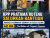 KPP Pratama Ruteng Salurkan Bantuan untuk Warga Korban Gempa di Golo Lewe, 60 KK Bertahan di Tengah Trauma