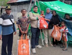 Di Tengah Duka Gempa Flores, Ketua Dewan Syuro DPC PKB Manggarai Timur dan Relawan SIAGA Kebangsaan DPP Salurkan Bantuan