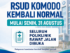 RSUD Komodo Kembali Normal Mulai Senin 31 Agustus, Seluruh Poliklinik Rawat Jalan Dibuka