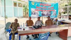 Pasca Gempa Flores, Kapolsek Komodo dan Camat Komodo Perkuat Koordinasi Penanganan Warga Terdampak