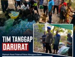 Saat Warga Pulau Longos Tidur di Bawah Terpal, Polisi Datang Membawa Bantuan dan Harapan