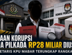 Dugaan Korupsi Dana Pilkada Rp28 Miliar Diusut! Sekretaris KPU Mabar Terungkap Rangkap PPK