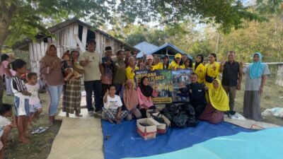 Universitas Terbuka Kupang Salut Labuan Bajo Peduli Korban Gempa Flores, 25 KK Terima Bantuan Sembako