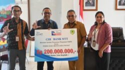 Peduli Mabar Pascagempa, Bank NTT Gelontorkan CSR Rp200 Juta, Bupati Edi Beri Apresiasi