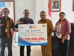 Peduli Mabar Pascagempa, Bank NTT Gelontorkan CSR Rp200 Juta, Bupati Edi Beri Apresiasi