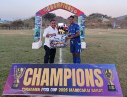 PSSI Cup II Manggarai Barat Tuntas, Upenk Serukan Sportivitas dan Kebangkitan Sepak Bola Mabar