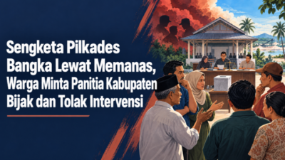 Sengketa Pilkades Bangka Lewat Memanas, Warga Minta Panitia Kabupaten Bijak dan Tolak Intervensi