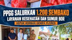 PPGG Salurkan 1.200 Sembako, Layanan Kesehatan Dan Sumur Bor Untuk Korban Gempa Flores