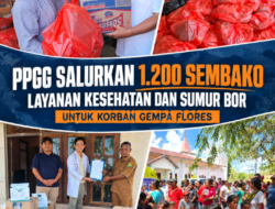 PPGG Salurkan 1.200 Sembako, Layanan Kesehatan Dan Sumur Bor Untuk Korban Gempa Flores