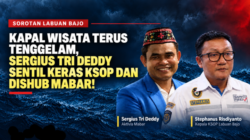 Kapal Wisata Terus Tenggelam, Aktivis Sergius Tri Deddy Sentil Keras Ksop Dan Dishub Mabar!