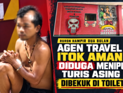 Buron Hampir Dua Bulan, Agen Travel Itok Aman Diduga Penipu Turis Asing Dibekuk Di Toilet